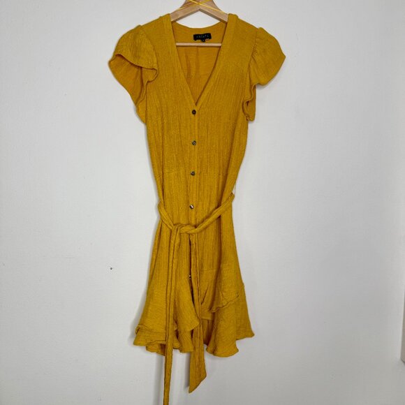 1. STATE | Marigold Mustard Yellow Sundress - 4 - Picture 3 of 10